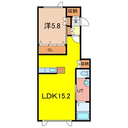 タウンズ10.13の物件間取画像